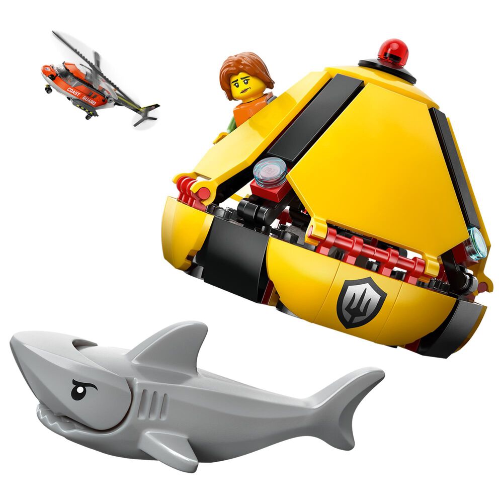 LEGO City Coast Guard Helicopter Building Set, , large