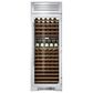 True Residential 20.6 Cu. Ft. Wine Column with Left Hinge and Glass Door in Stainless Steel, , large
