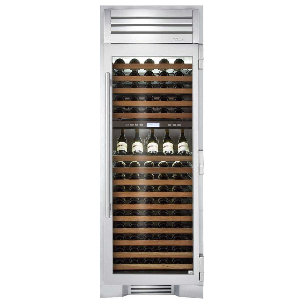 True Residential 20.6 Cu. Ft. Wine Column with Left Hinge and Glass Door in Stainless Steel, , large