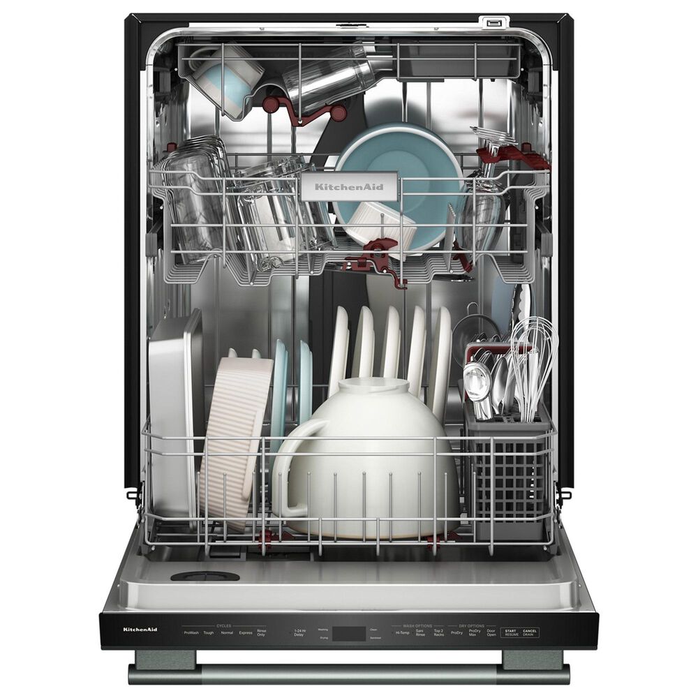 KitchenAid 24&quot; Third Rack Dishwasher with Bar Handle and Advanced ProDry System in Juniper, , large