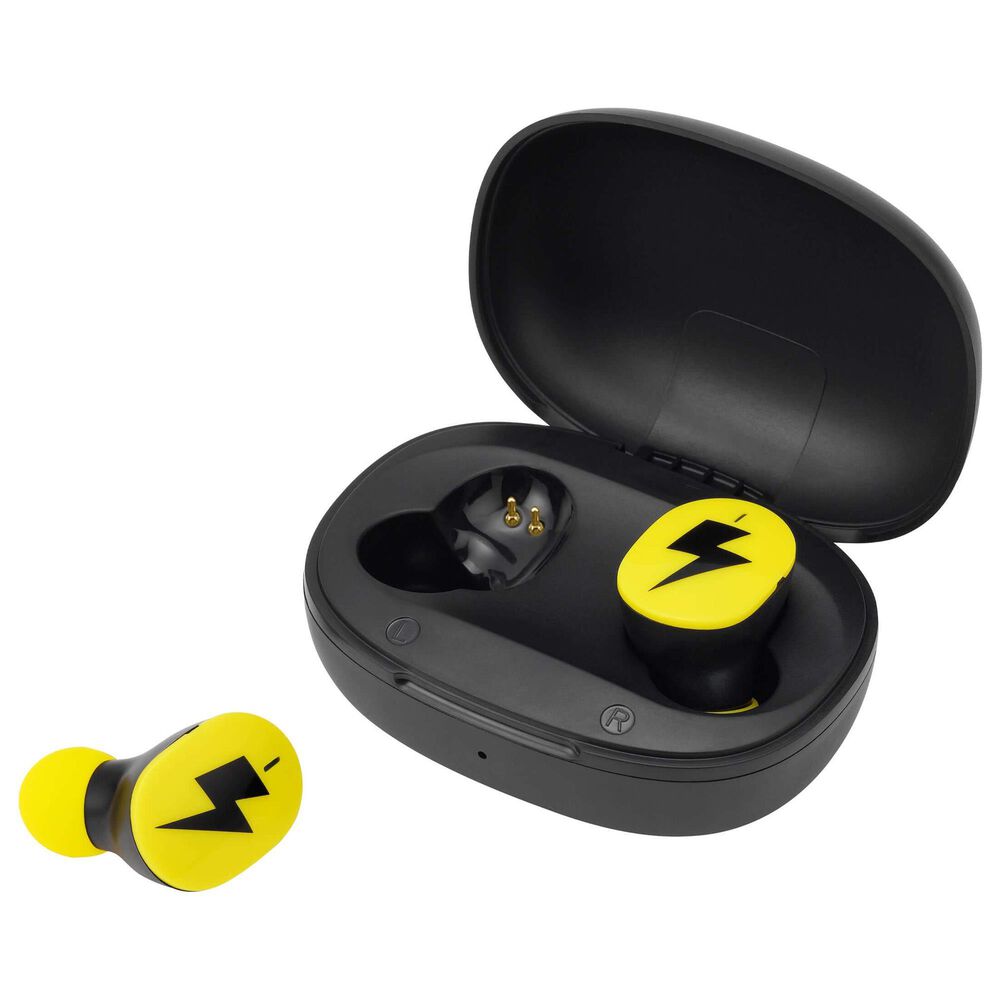 KIDdesigns Pokemon Bluetooth True Wireless Earbuds with Charging Case in Black, , large