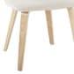 Lumisource Toriano Side Chair with Cream Cushion in Natural (Set of 2), , large