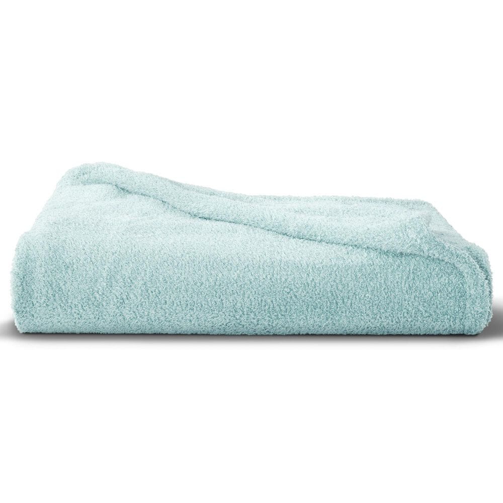 J. Queen New York Cozy 50" x 70" Throw in Aqua, , large
