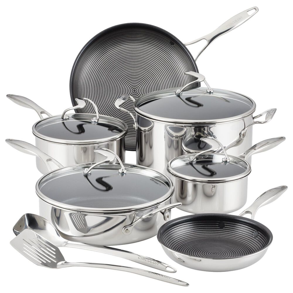 KitchenAid 11-Piece Tri-Ply Stainless Steel Cookware Set