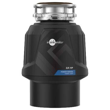 InSinkerator Power 3/4 HP Garbage Disposal in Black, , large