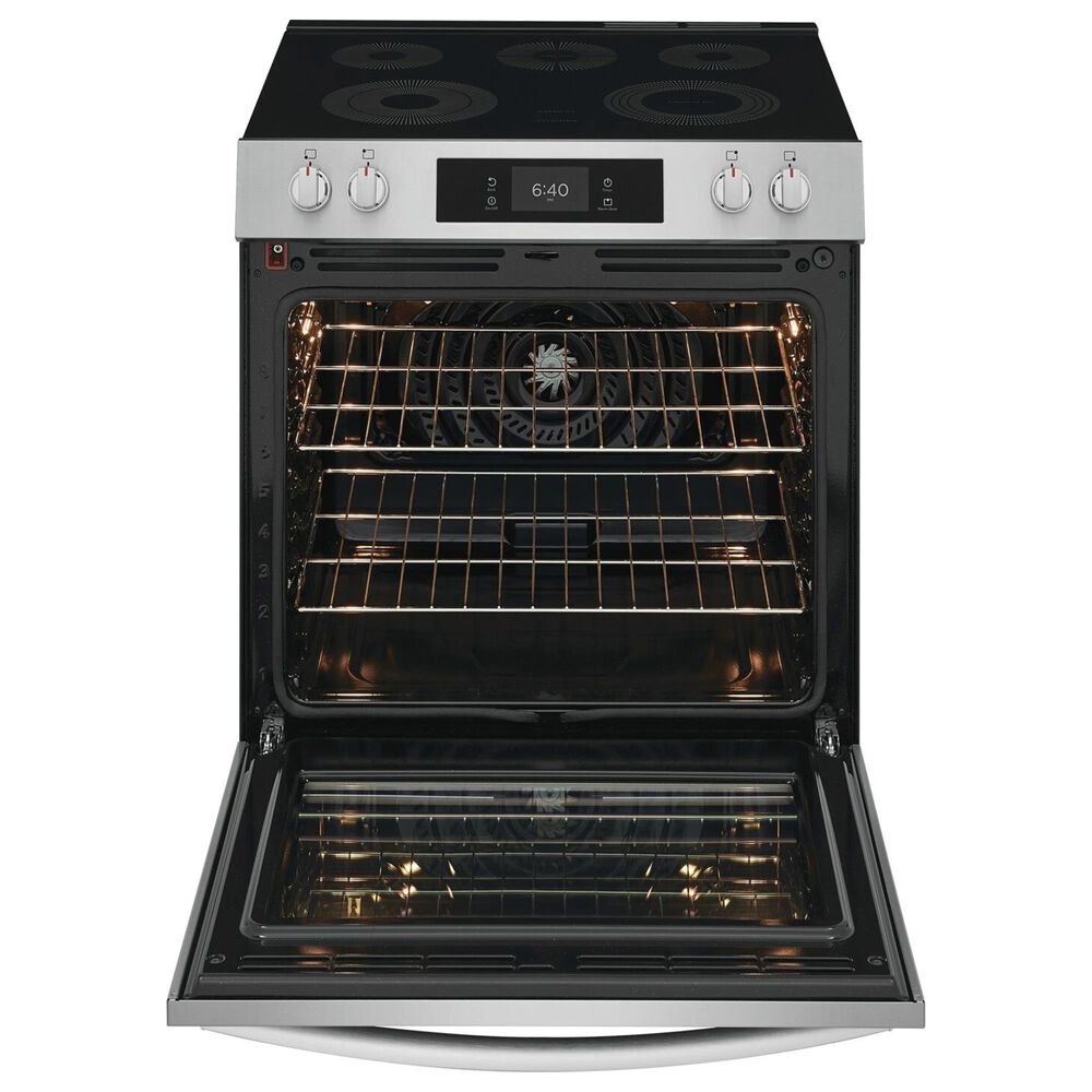 Frigidaire Gallery 2-Piece Kitchen Package with 6.2 Cu. Ft. Electric Range and 30" Over-The-Range Microwave in Stainless Steel, , large