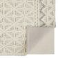 Feizy Anica 10" x 14" Blue and Ivory Area Rug, , large
