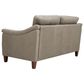 Italiano Furniture Ellis 3-Piece Living Room Set in Green Pea, , large