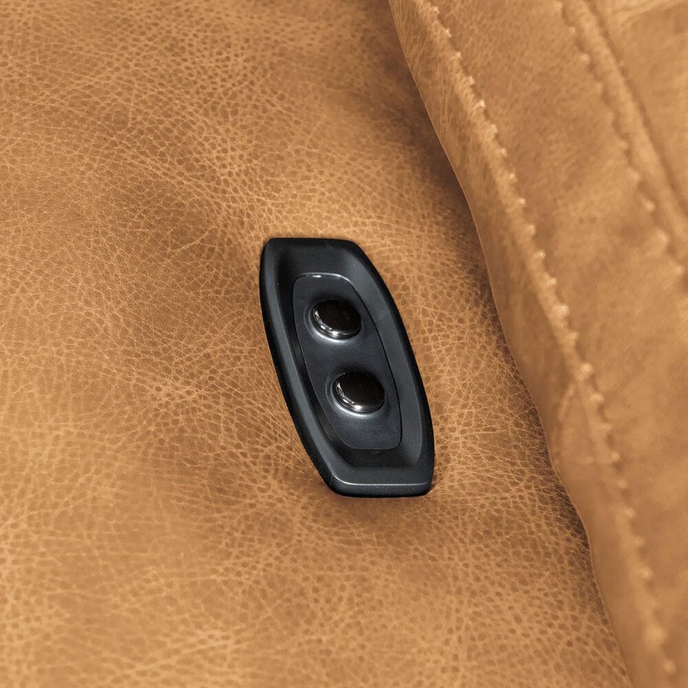 Hooker Furniture Jericho Power Reclining Sofa with Power Headrest in Dallas Toffee, , large