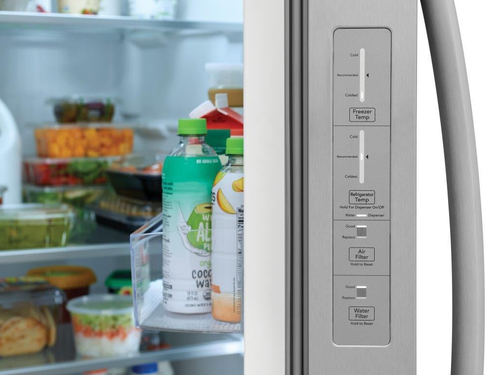 Frigidaire Gallery 26 Cu. Ft. Standard Depth Side-by-Side Refrigerator in Stainless Steel, , large