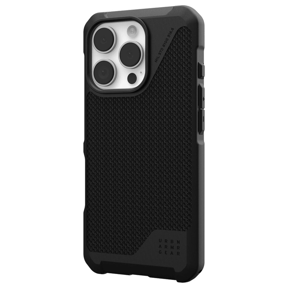 UAG Metropolis LT Series MagSafe Case for Apple iPhone 16 Pro in Kevlar Black, , large