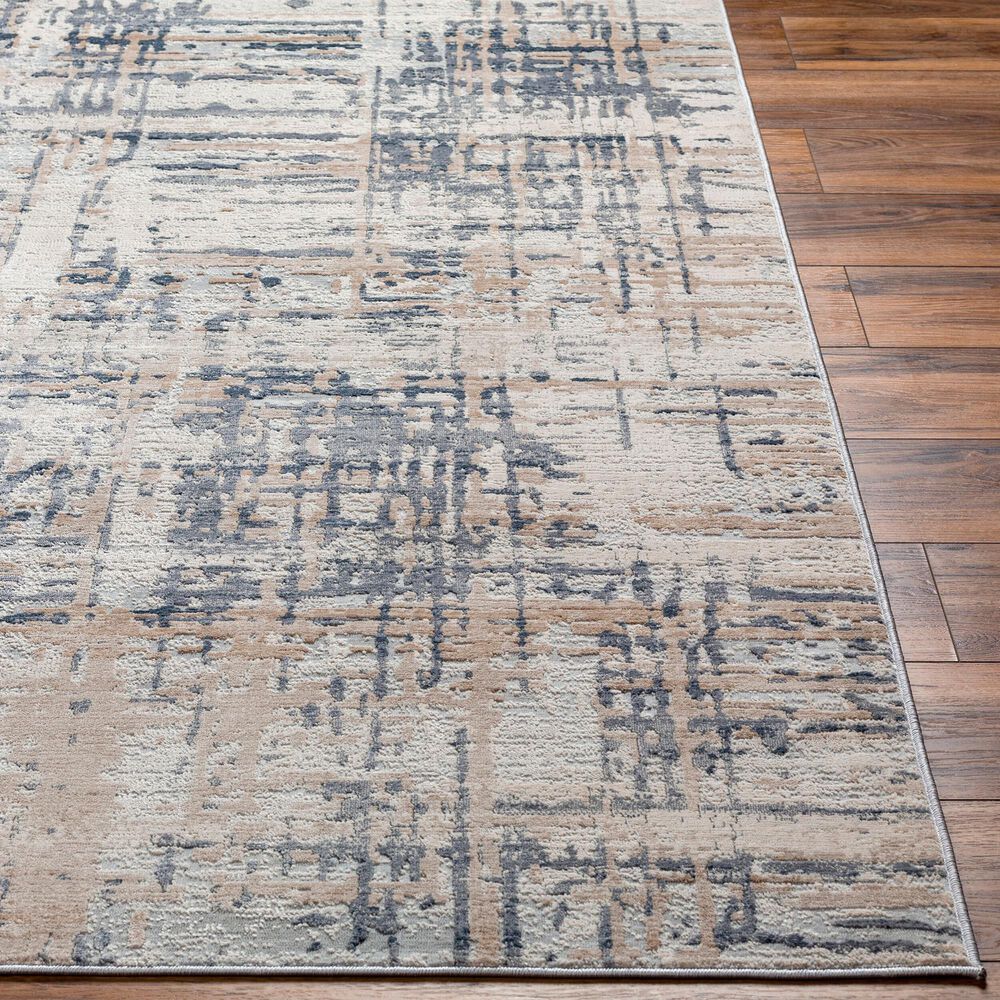 Surya Alpine 8&#39;10&quot; x 12&#39;4&quot; Light Gray, Ivory, Light Beige, Off-White, Charcoal and Medium Gray Area Rug, , large