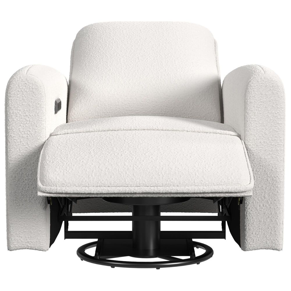 Eastern Shore Wilson Power Glider Chair in Alabaster, , large