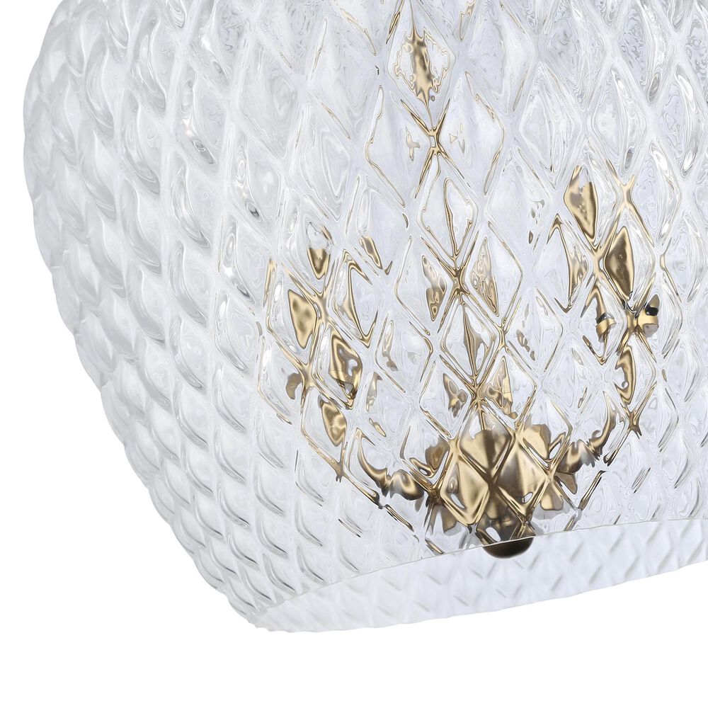 Golden Lighting Adeline 3-Light Pendant in Modern Brushed Gold, , large