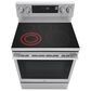 LG 2-Piece Kitchen Package with 6.3 Cu. Ft. Smart Freestanding Electric Range and 2.1 Cu. Ft. Smart Over-the-Range Microwave in Printproof Stainless Steel, , large