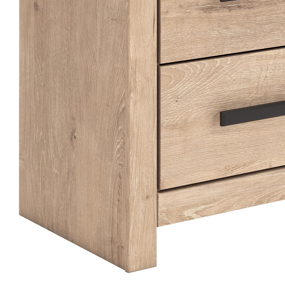 Ashley Sanginlane 2-Drawer Nightstand in Tan, , large