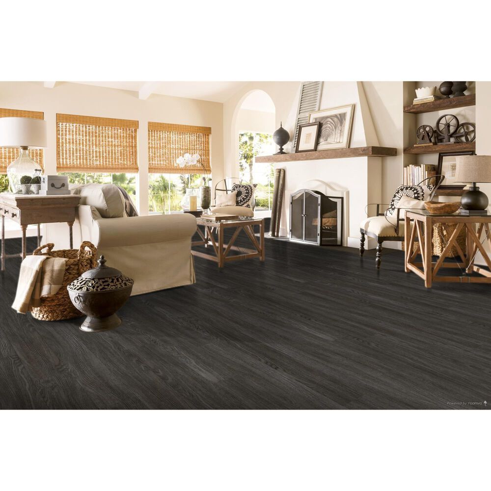 Bruce Hardwood Flooring Lifeseal Reserve Lunar Gray 7&quot; x 60&quot; Luxury Vinyl Plank, , large