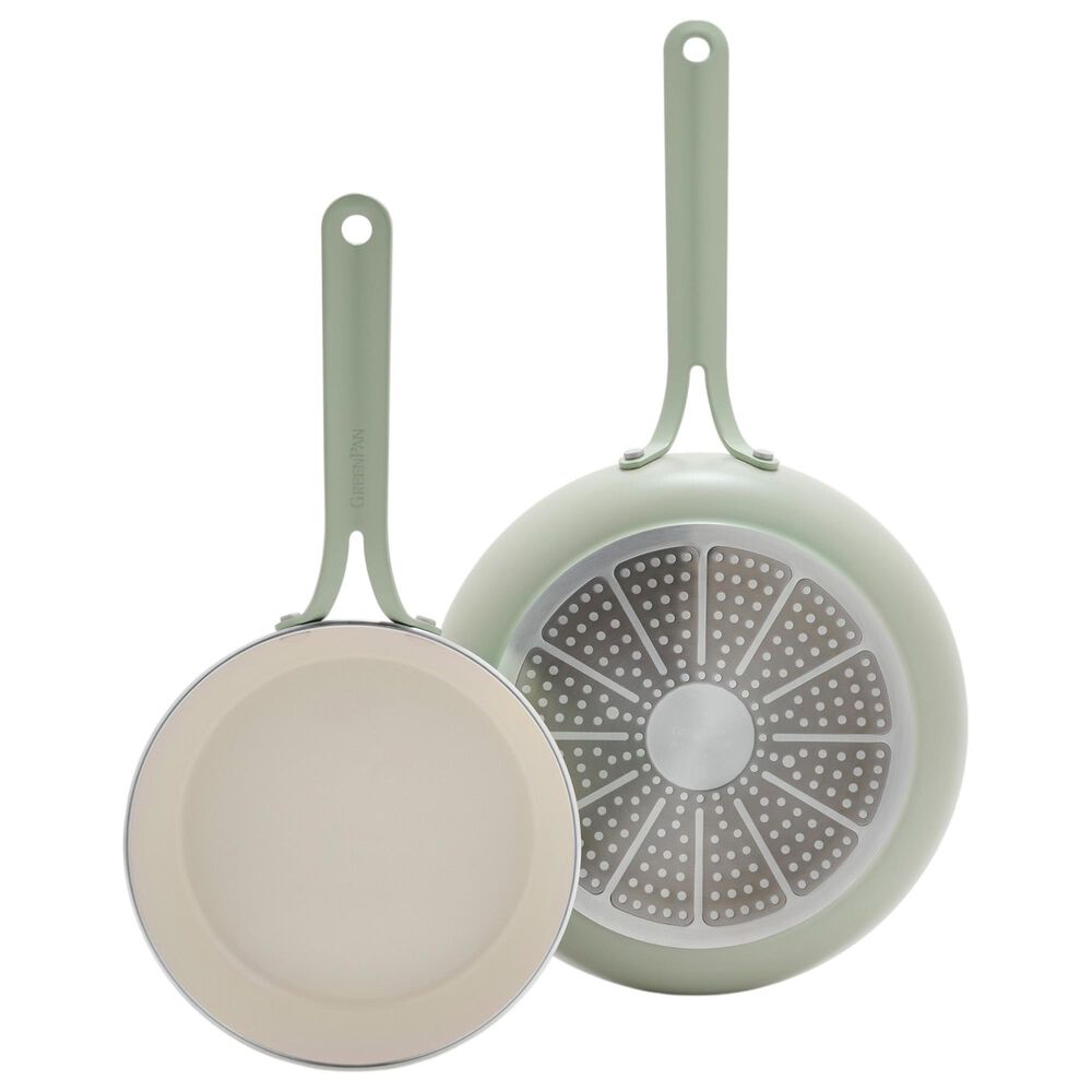 Green Pan Nova Gallery 2-Piece Frypan Set in Pistachio, , large