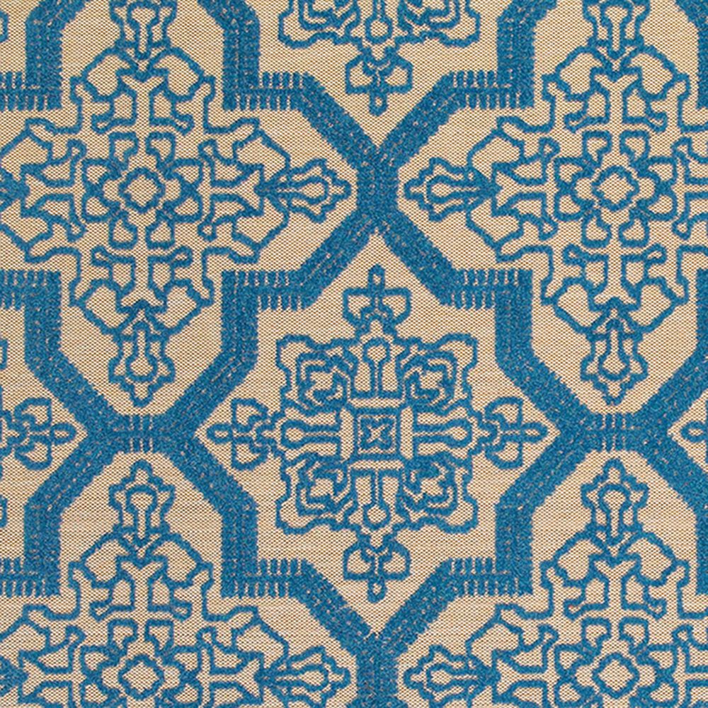 Oriental Weavers Cayman 2541M 9&#39;10&quot; x 12&#39;10&quot; Sand and Blue Area Rug, , large