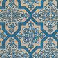 Oriental Weavers Cayman 2541M 9"10" x 12"10" Sand and Blue Area Rug, , large