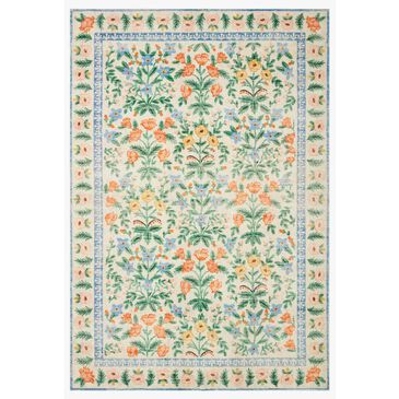 Rifle Paper Co. x Loloi Rifle Paper Co. x Loloi Eden Mughal Garden Cream 2"-6" x 7"-6" Runner Rug, , large
