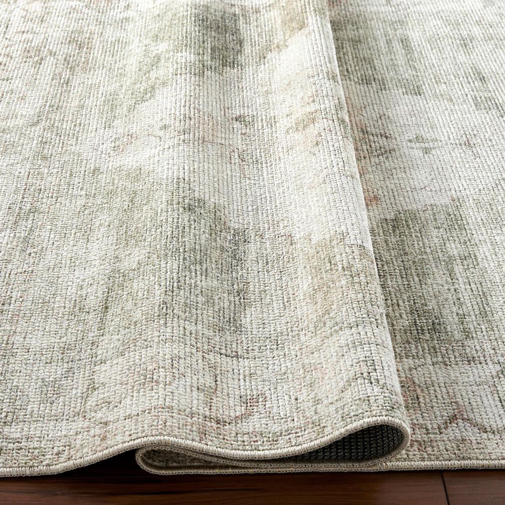 37B Luca Ivory, Olive, Tan and Light Brown 9&#39;2&quot; x 12&#39; Area Rug, , large