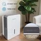 Keystone 35-Pint Dehumidifier in White, , large