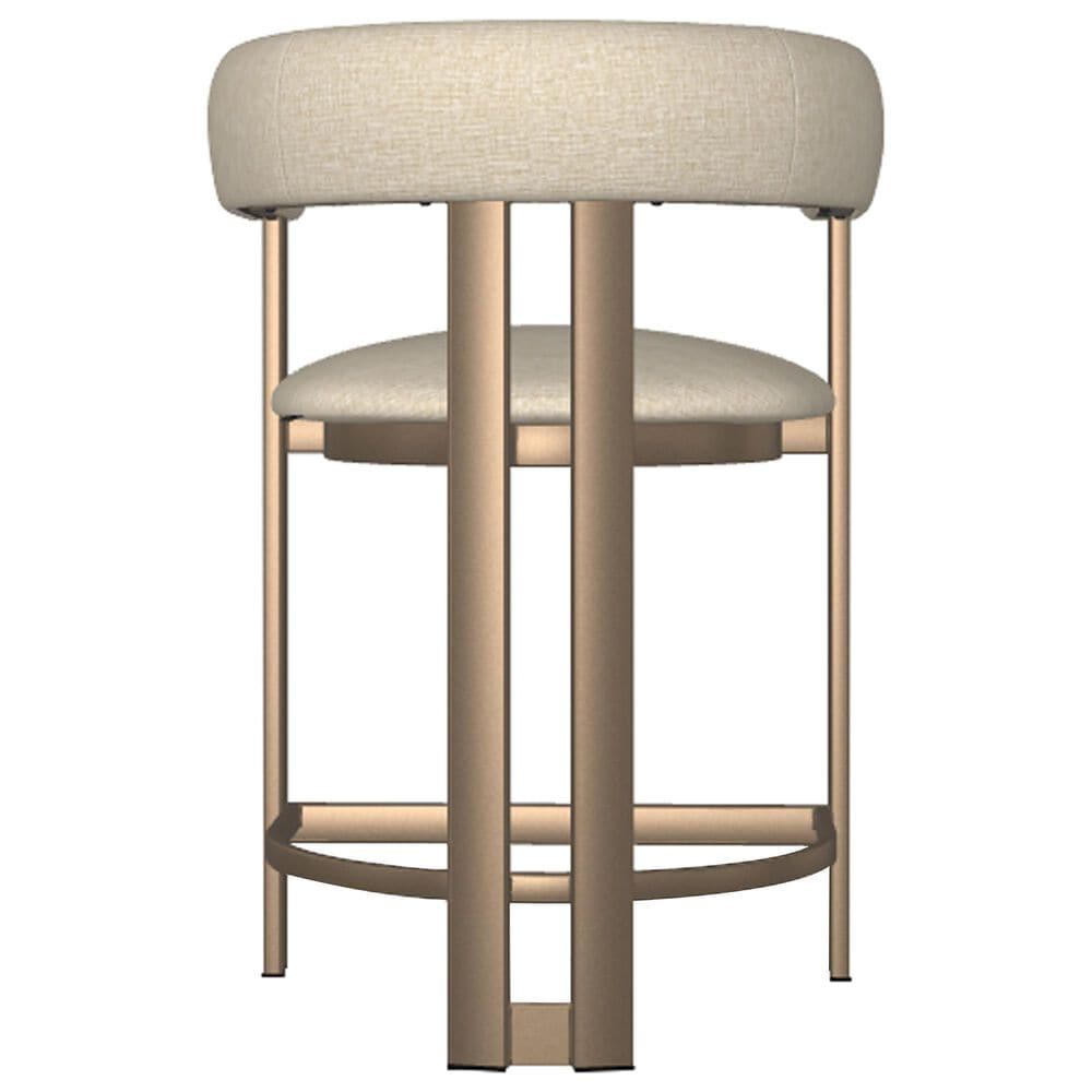 Amisco Clarissa Counter Stool in Sugar Bronze, , large