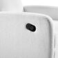 Oxford Baby Snuggly Glider Recliner in Plush White, , large