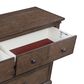 Riva Ridge Oxford 5 Piece King Sleigh Storage Bedroom Set in Cocoa with AC Outlets and USB Ports, , large