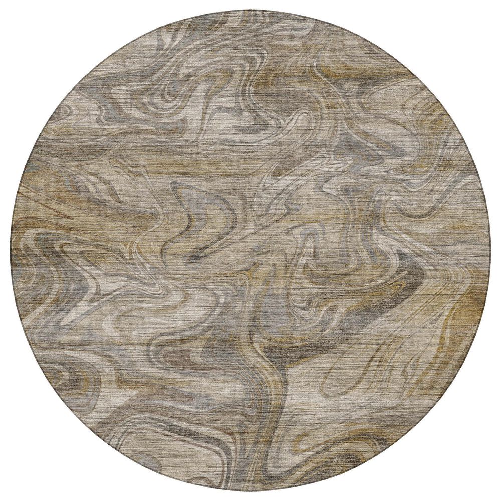 Dalyn Rug Company Nexus NX6 Ivory 8" Round Area Rug, , large