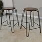 Carolina Cottage Ethan 24" Stool in Elm/Black (Set of 2), , large