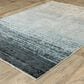 Oriental Weavers Echo Blue and Beige 3"3" x 5" Area Rug, , large