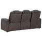 Ashley Fyne-Dyme 2-Piece Power Reclining Living Room Set in Shadow, , large
