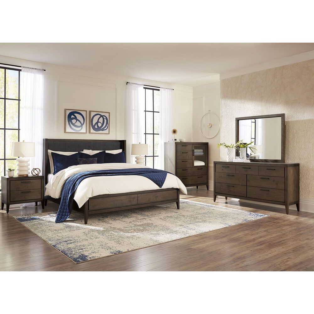 Urban Home Boracay 4-Piece King Bedroom Set in Wild Oats Brown, , large