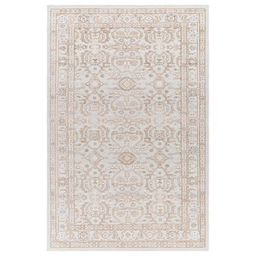 Surya Revere 6" x 9" Gray, Brown, Olive and Cream Area Rug, , large