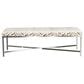 Massoud Furniture Pax Bench in Chrome, , large
