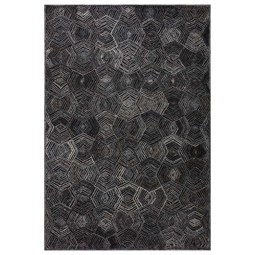 Loloi Prescott 7"9" x 9"9" Charcoal, , large