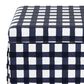Skyline Furniture Storage Ottoman in Buffalo Gingham Blue, , large