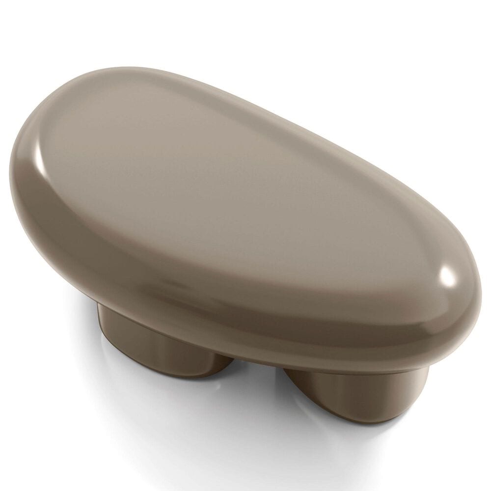 Furniture of America Rene Low Profile Glossy Coffee Table in Brown, , large
