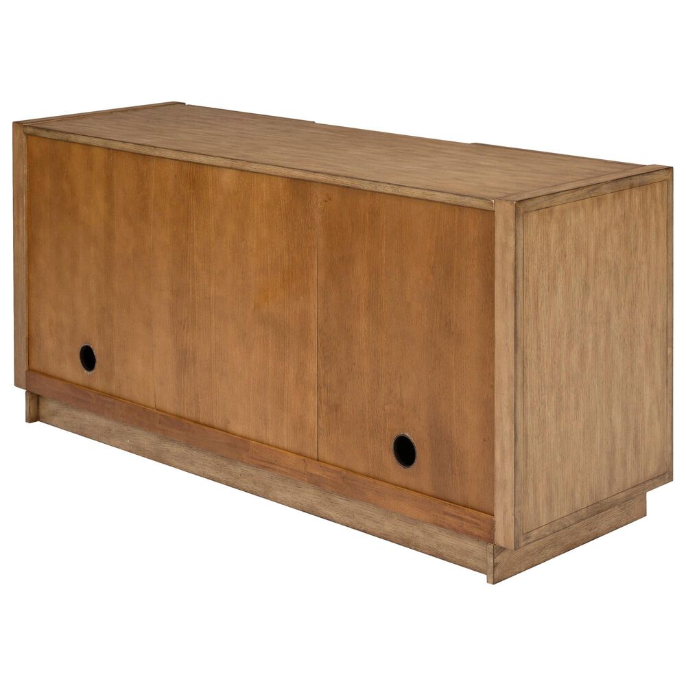 Homestyles Big Sur 56&quot; Entertainment Center in Oak, , large