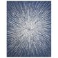 Safavieh Evoke EVK228N 8" x 10" Navy and Ivory Area Rug, , large