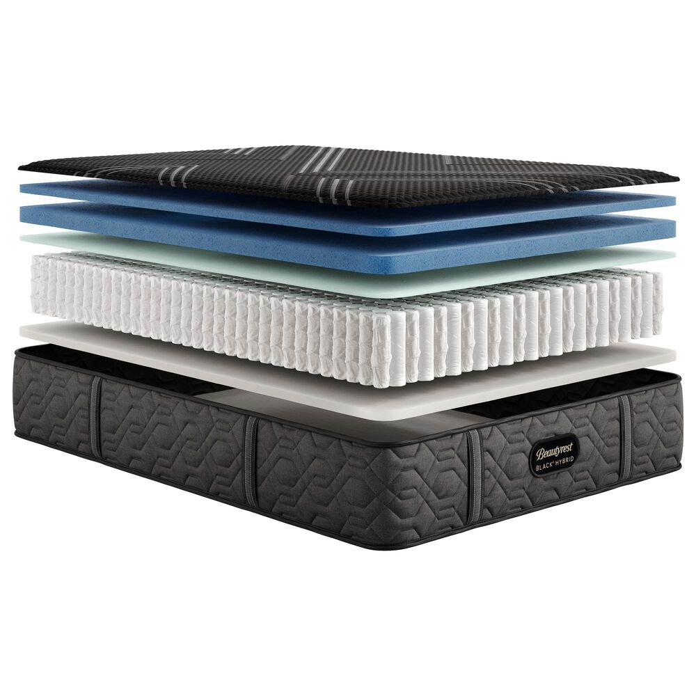 Beautyrest Black Hybrid Series One Plush California King Mattress, , large