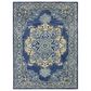 Amerr Boho 5" x 8" Steel Blue Area Rug, , large