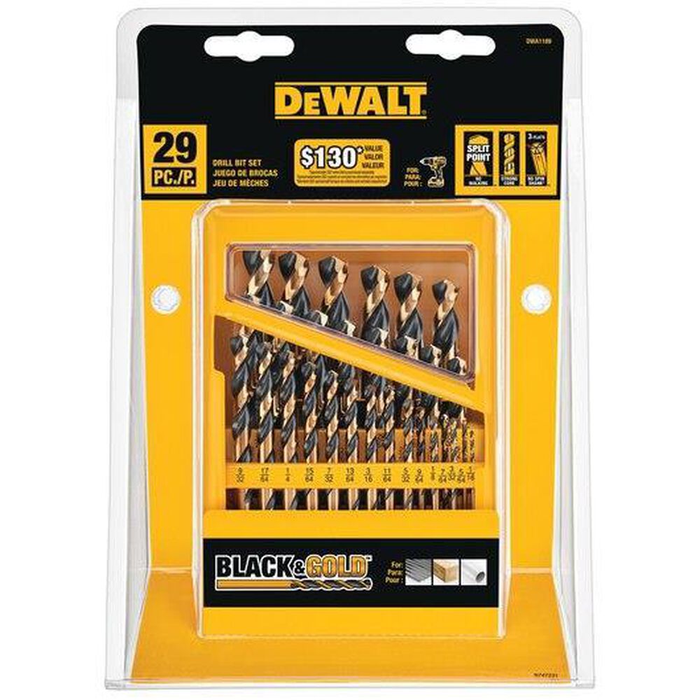 Dewalt 29-Piece Drill Bit Set, , large