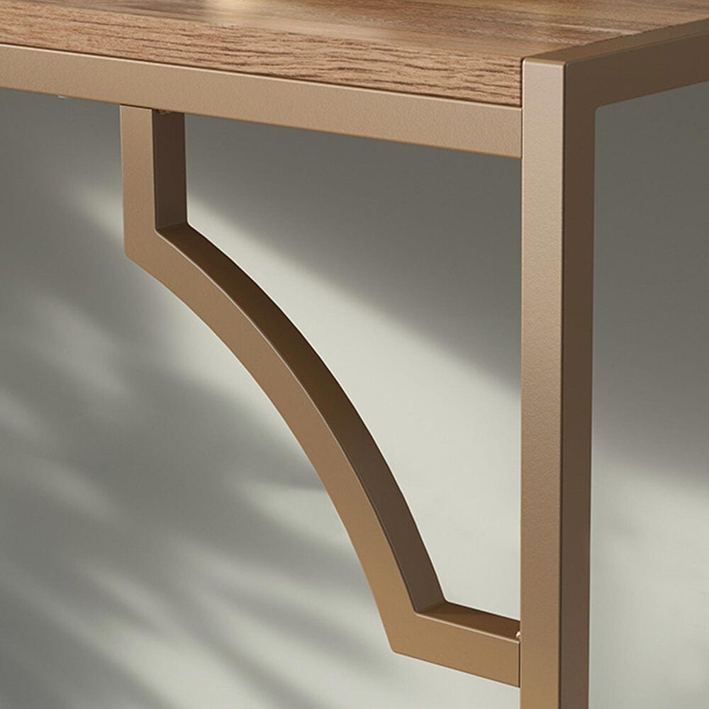 Sauder International Lux Writing Desk in Sindoori Mango, , large