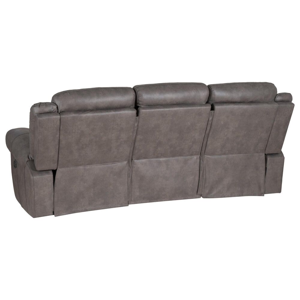 Linon Home Decor Galloway Manual Sofa in Stone Gray, , large