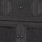 Legacy Classic Vintage Market Glass Door 6-Drawer Chest in Kettle Black, , large