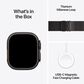Apple Watch Ultra 3 (GPS+Cellular) 49mm Titanium Case with Titanium Milanese Loop - Small in Black and 2-Year AppleCare+, , large