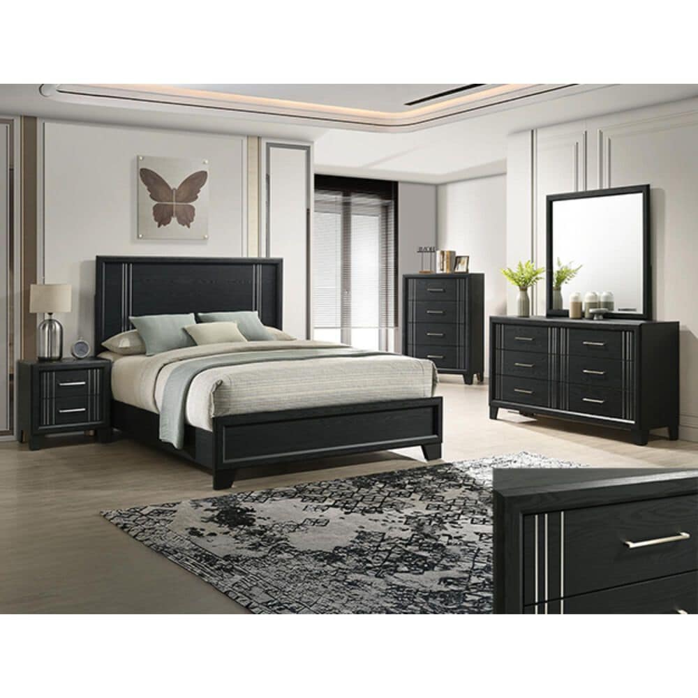 Claremont Charlie Dresser Mirror in Charcoal, , large